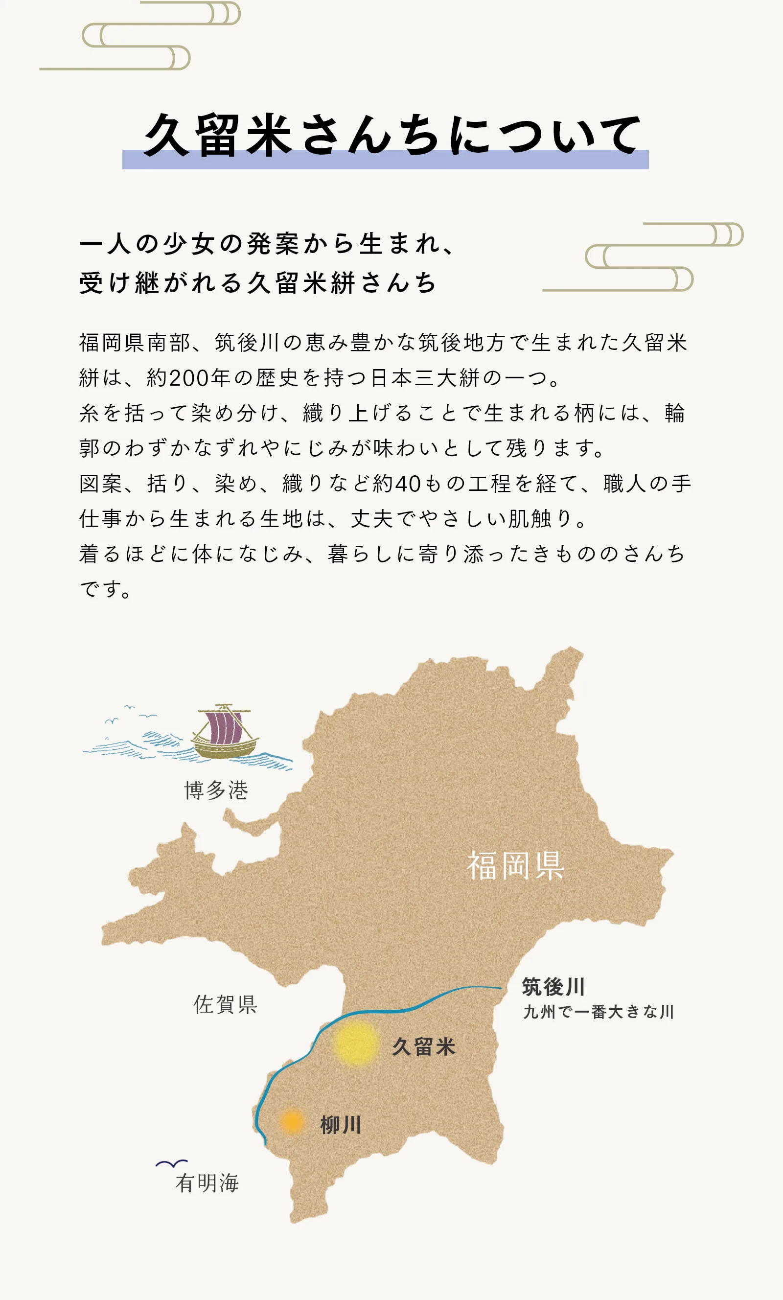 久留米さんちについて