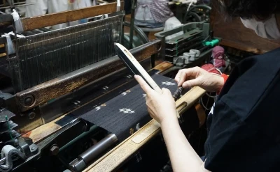 山形県 長井市 渡源織物さん