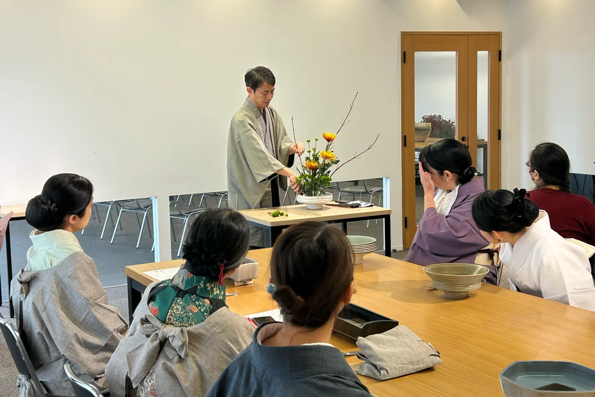 日本の伝統文化に触れる