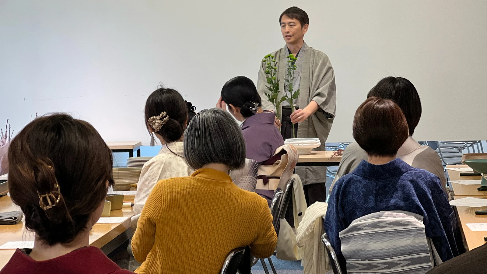 いけばなの会　レッスン1-2