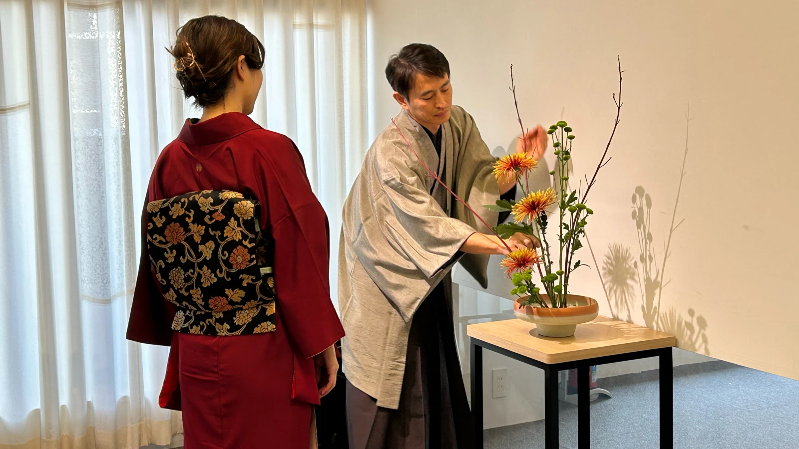 いけばなの会　レッスン2-2