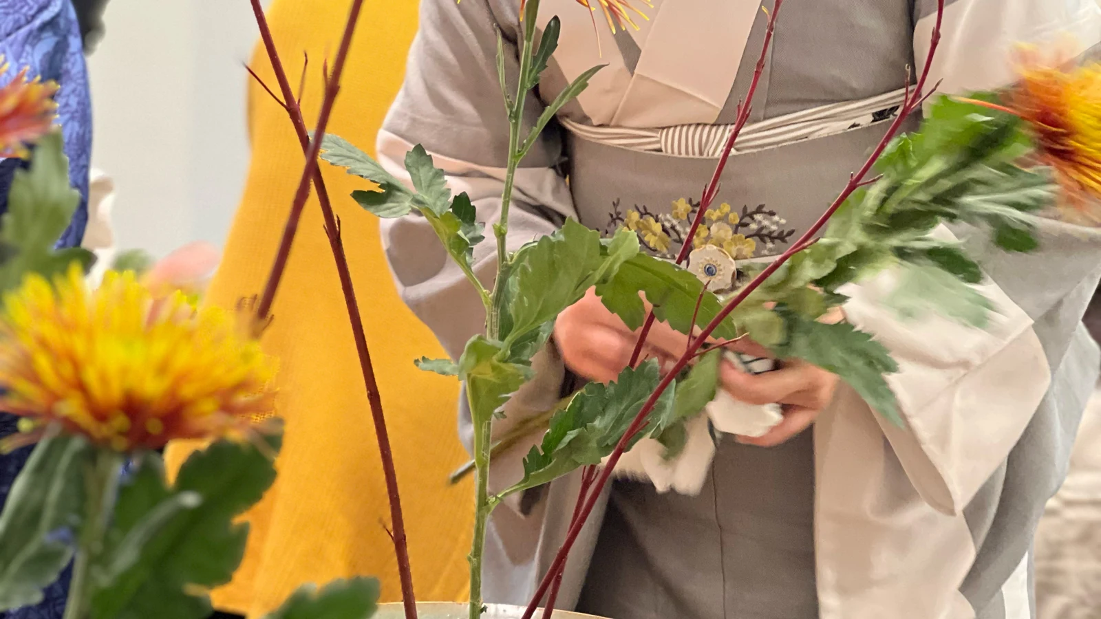 いけばなの会　レッスン2-4