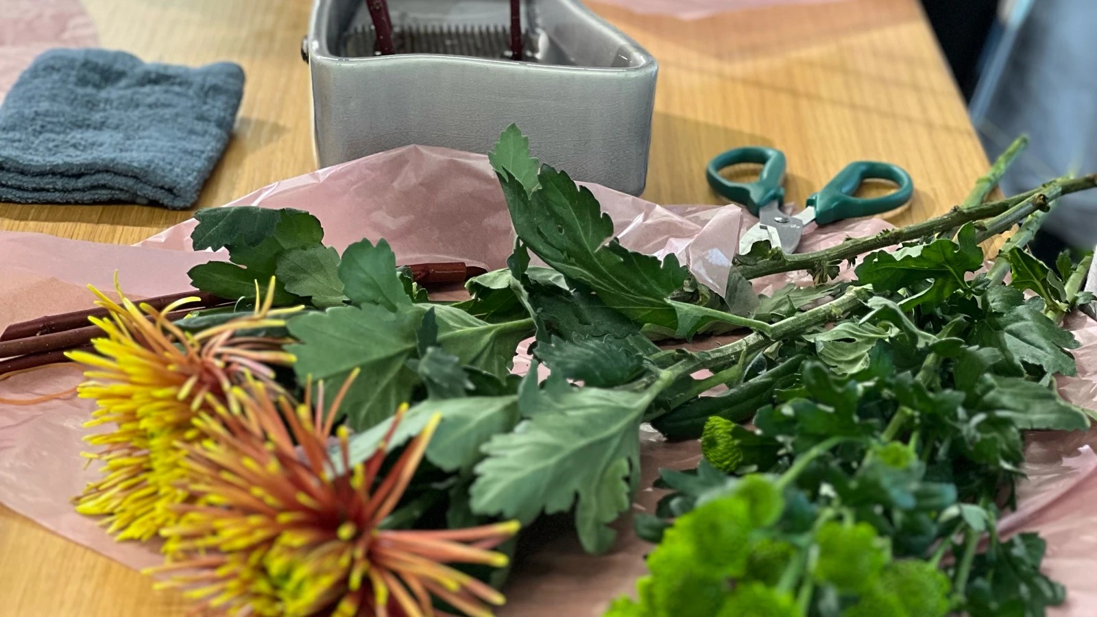 いけばなの会　レッスン4-3