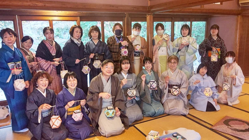 さんすて岡山店 「倉敷美観地区・切子ちょうちん作り体験」