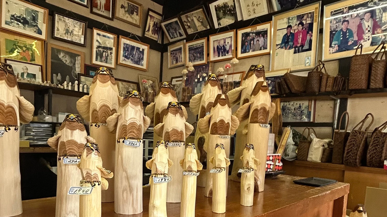 さんちの名産品「お鷹ぽっぽ」工房も見学