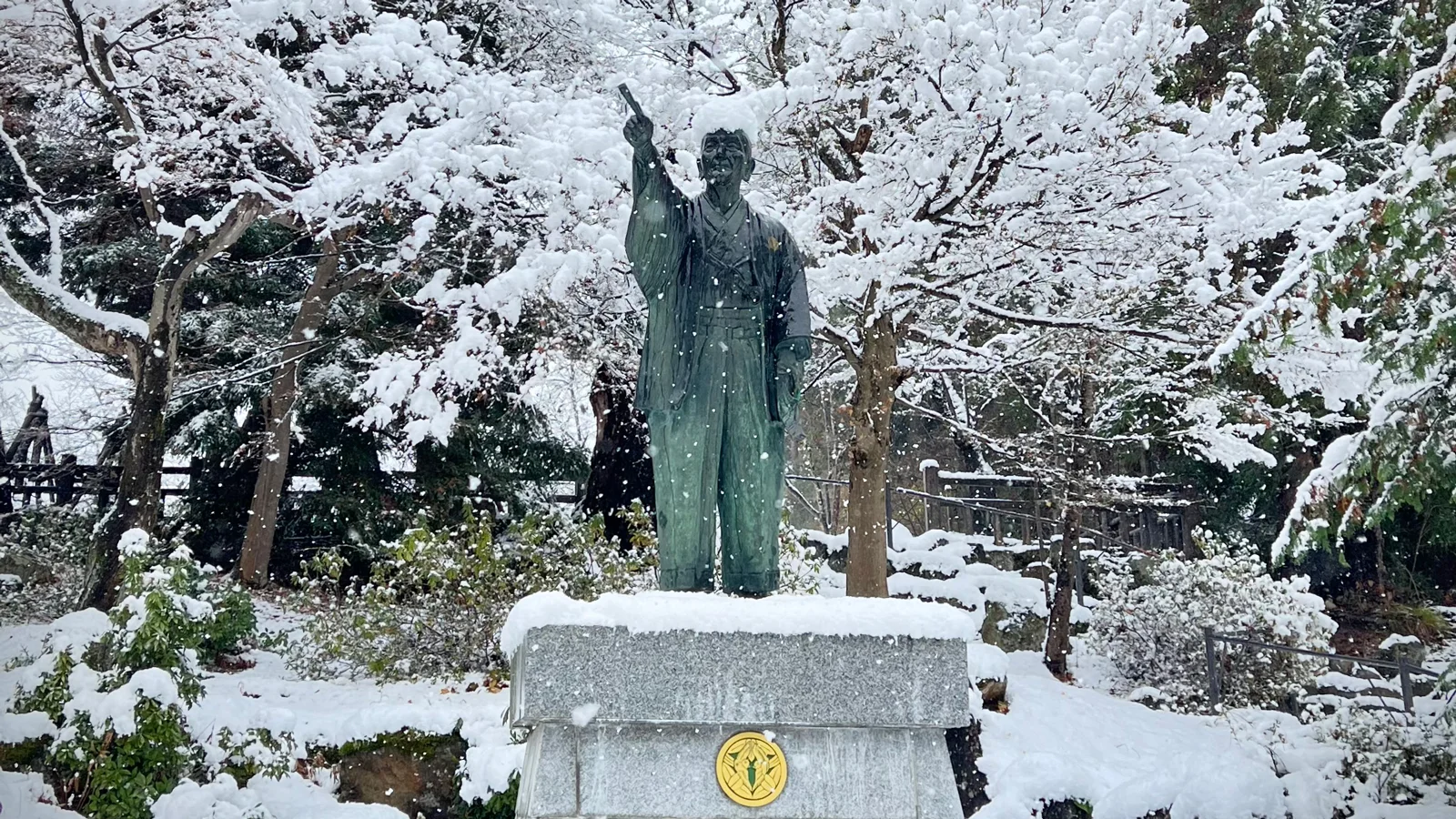 米沢さんちと縁の深い、上杉神社での散策