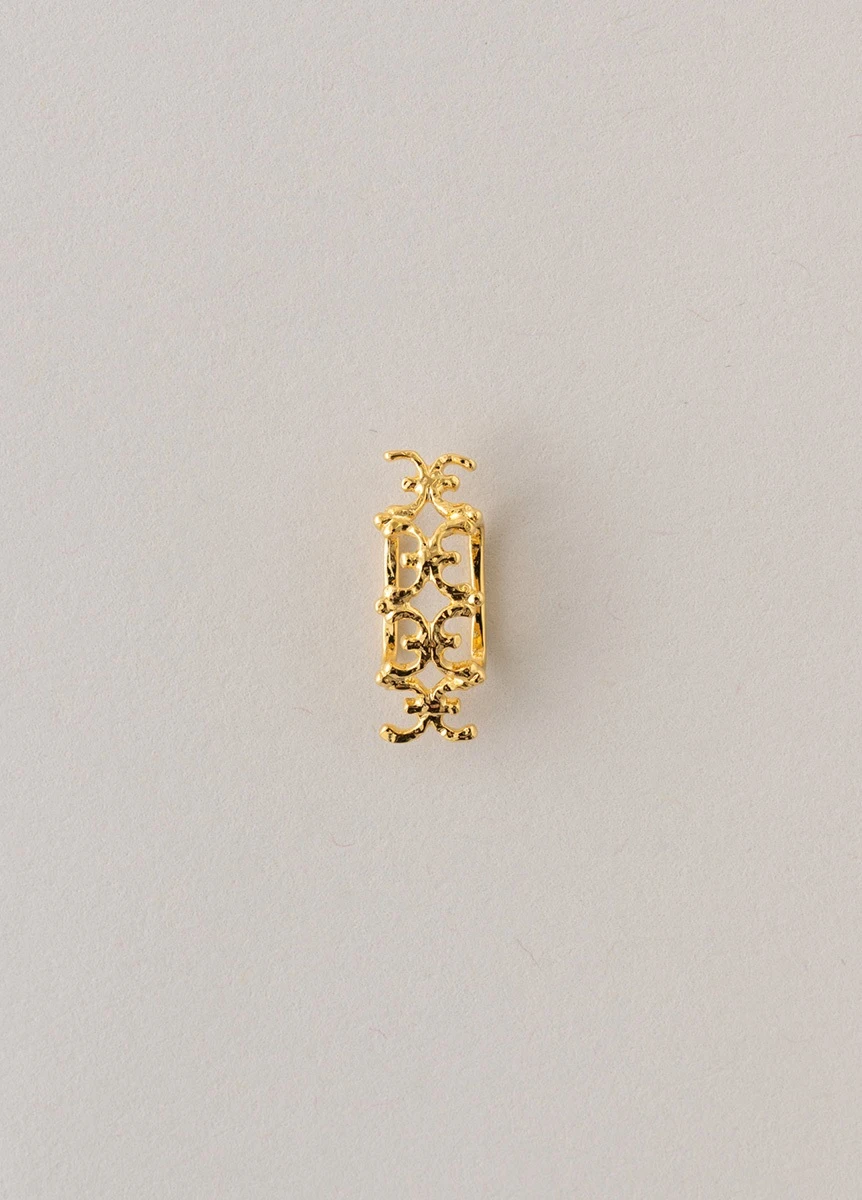 帯留　CASUCA nadesiko / gold