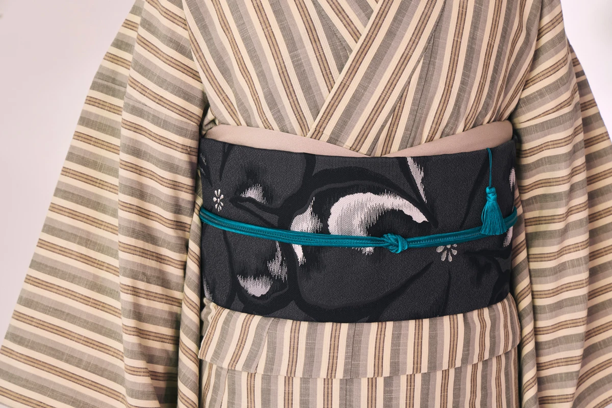 帯締め 同色の場合