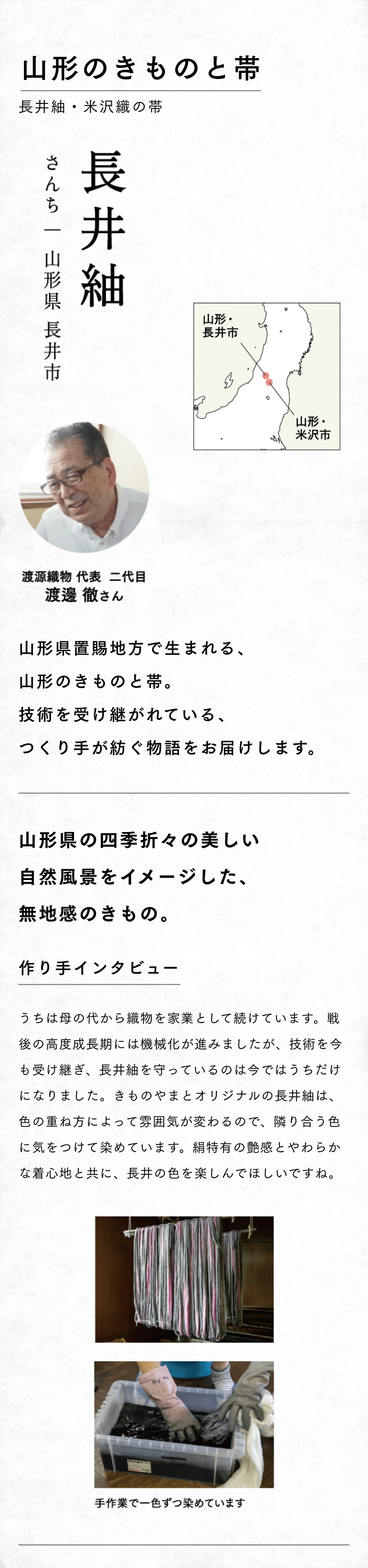 山形のきものと帯