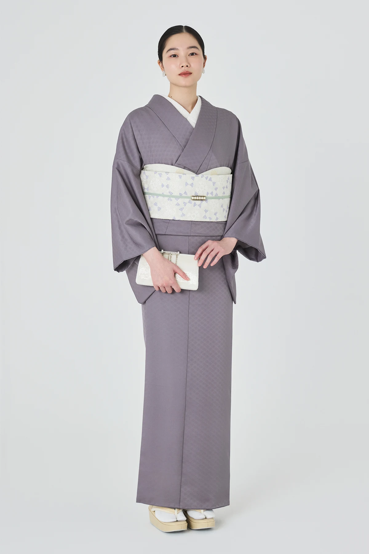 やまと可憐  色無地  源氏鼠