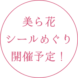 美ら花シールめぐり開催予定！