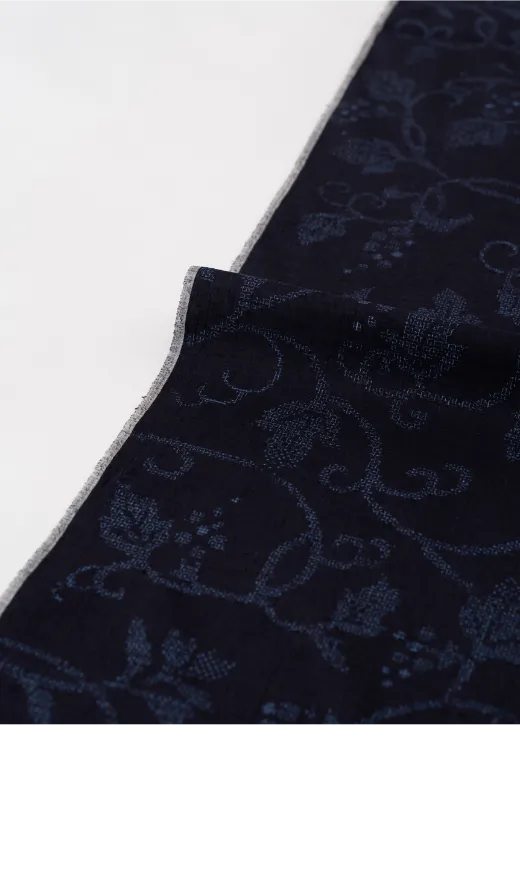 結城 奥順謹製 本場結城紬　百細工 濃 3,630,000円（税込／特選手縫仕立付）