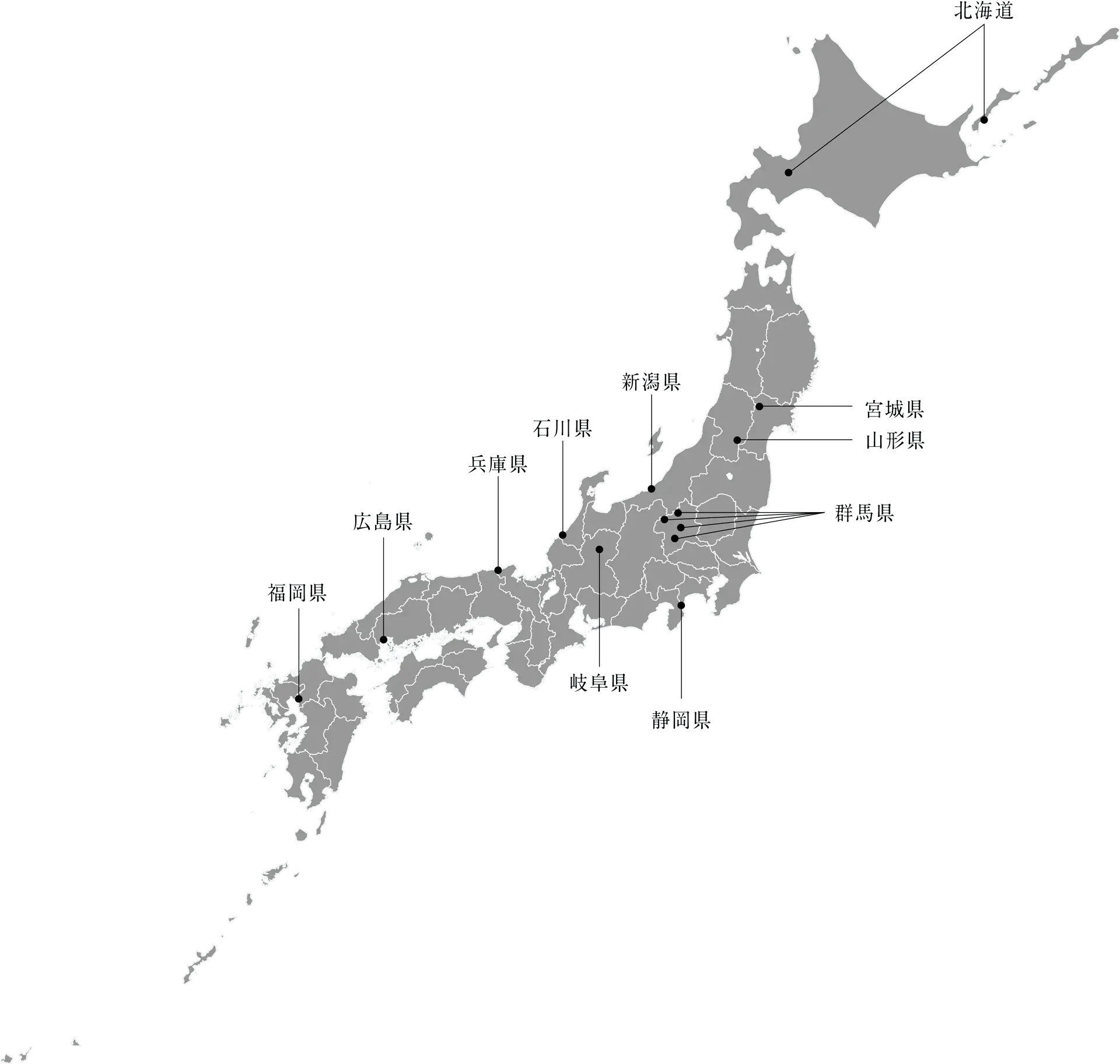 協力地域・施設