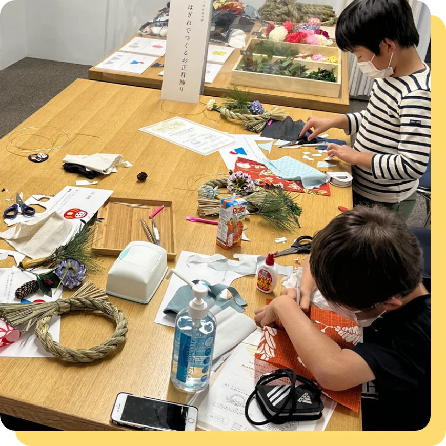 玉ねぎ染め体験3