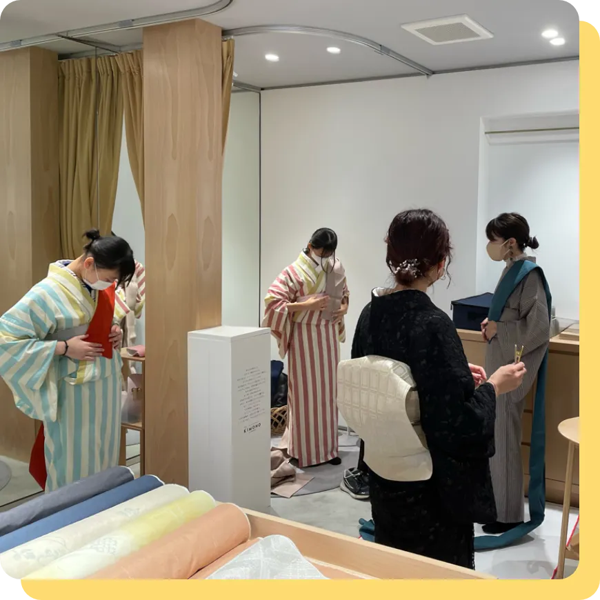 着付け授業