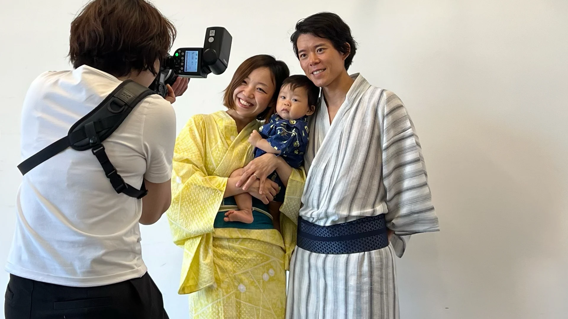 ゆかた×babywearing撮影会を開催しました