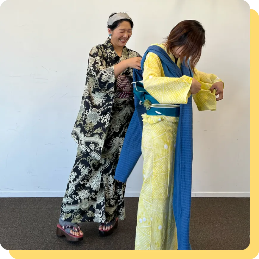ゆかた×babywearing5