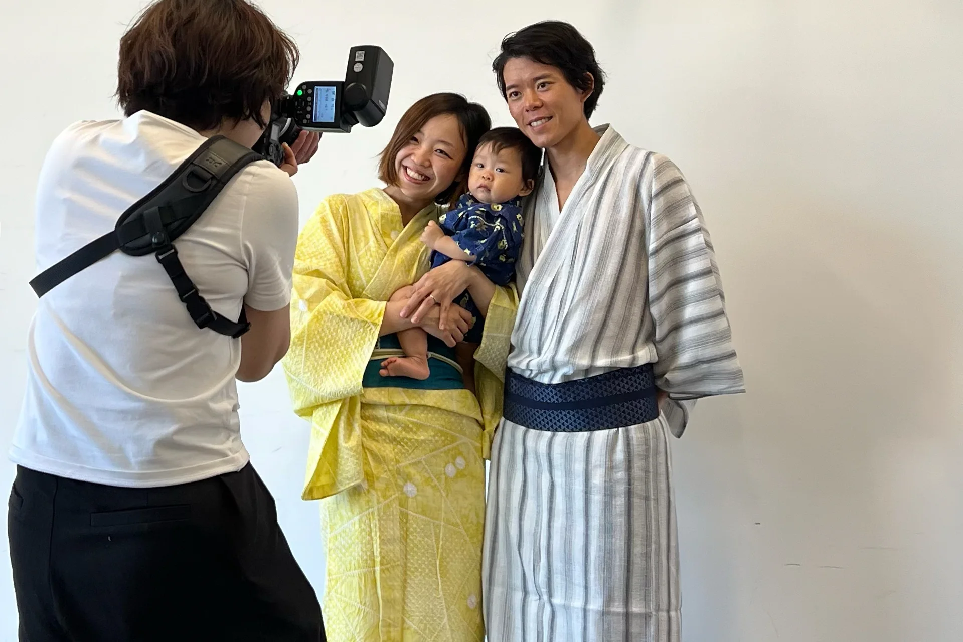 ゆかた×babywearing撮影会を開催しました