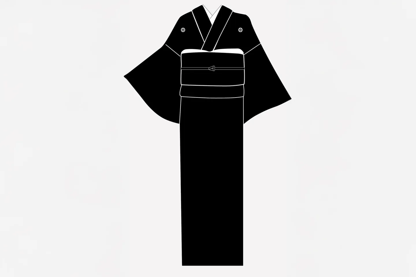 黒紋付 くろもんつき