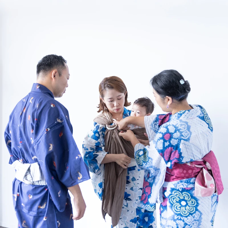 「ゆかた×babywearing撮影会」開催