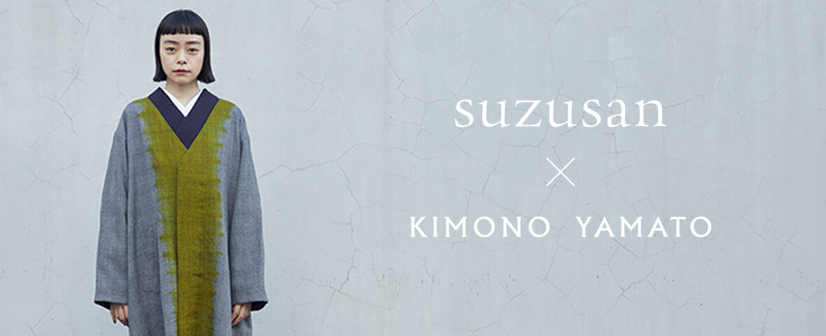 suzusan x Kimono Yamato Collaborative outer