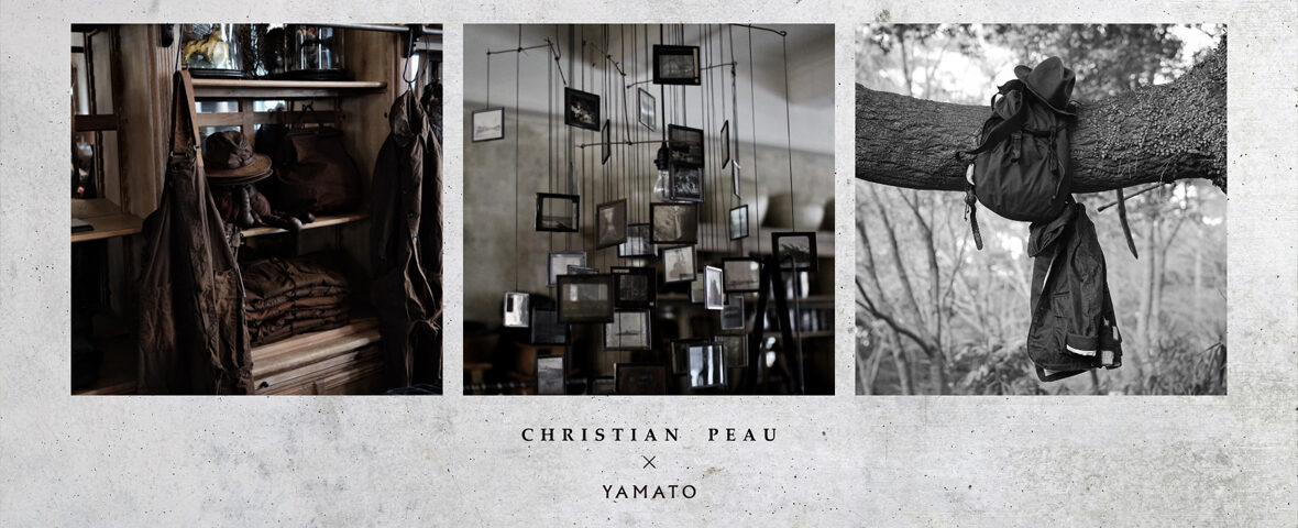 YAMATO Tsunagari Project×CHRISTIAN PEAU Mud-dyed Silk Shawl