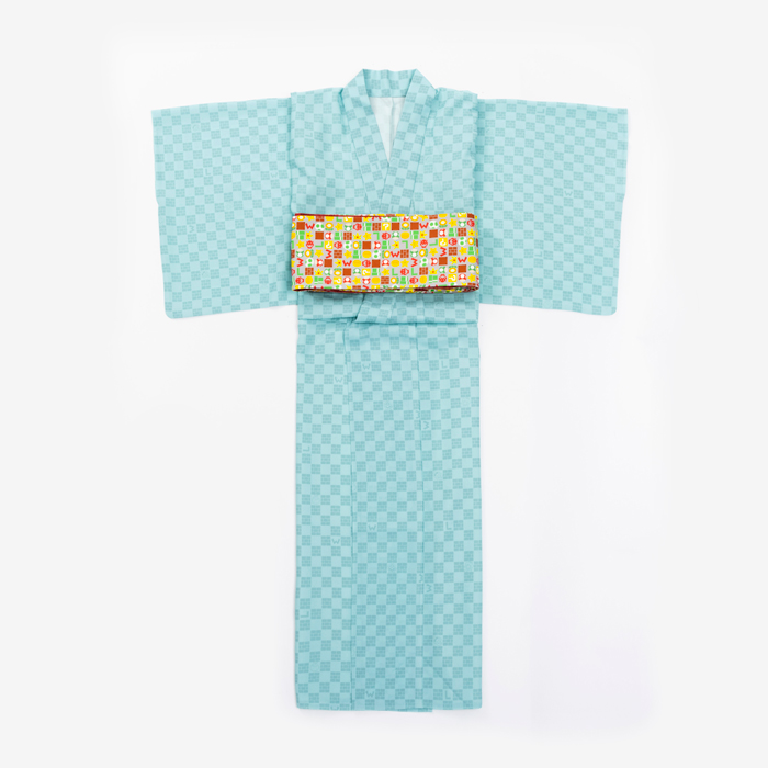 ゆかた 市松(ブロック)