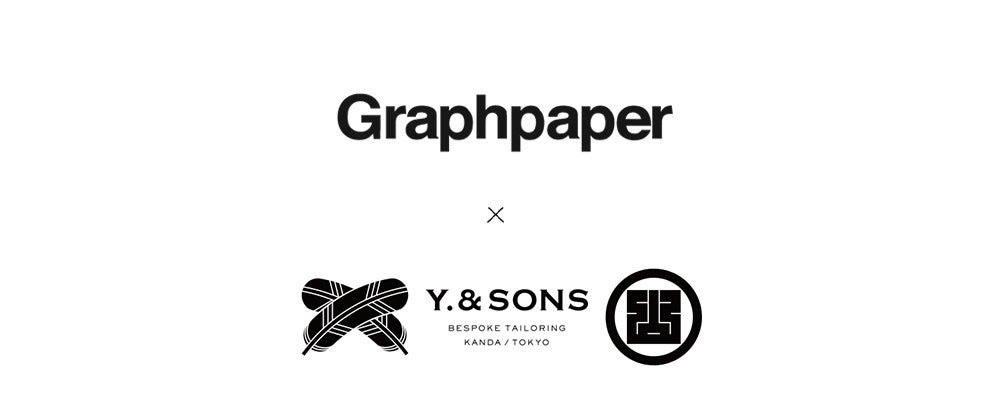 Y. ＆ SONS　× Graphpaper