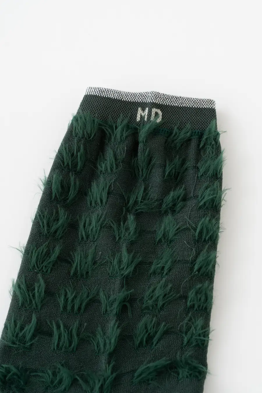 フリンジ足袋ソックス 緑