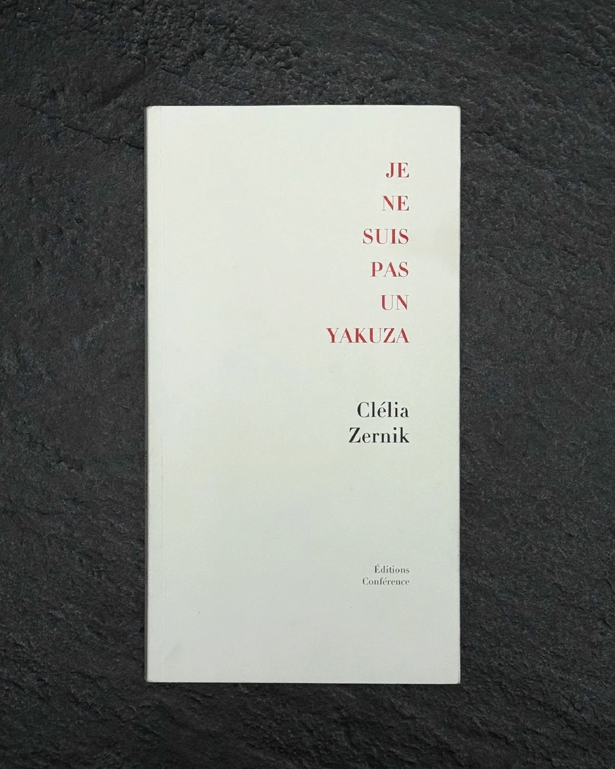 Je ne suis pas un Yakuza