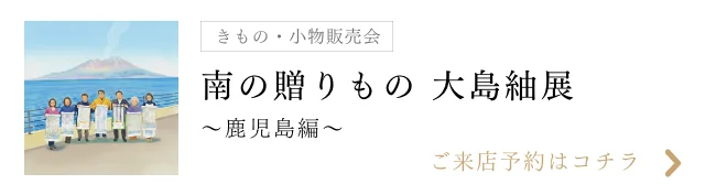 南の贈りもの 大島紬展