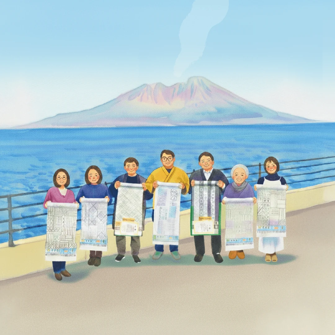 きものやまと 南の贈りもの 大島紬展